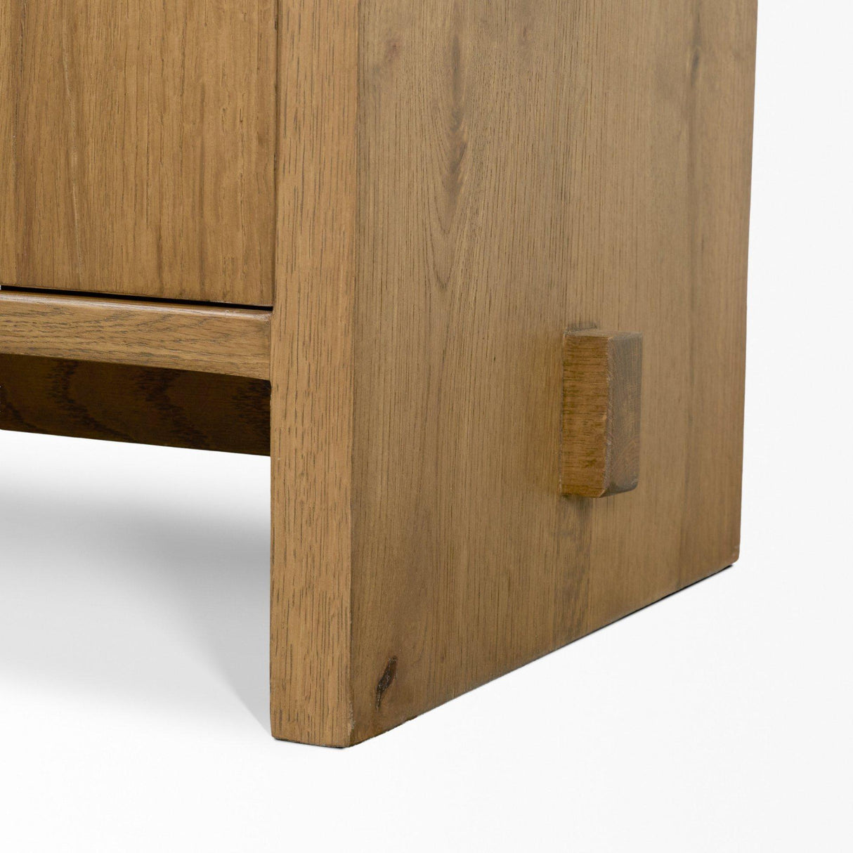 Mercana Alcott Brown Wood 4 Door Closed Sideboard