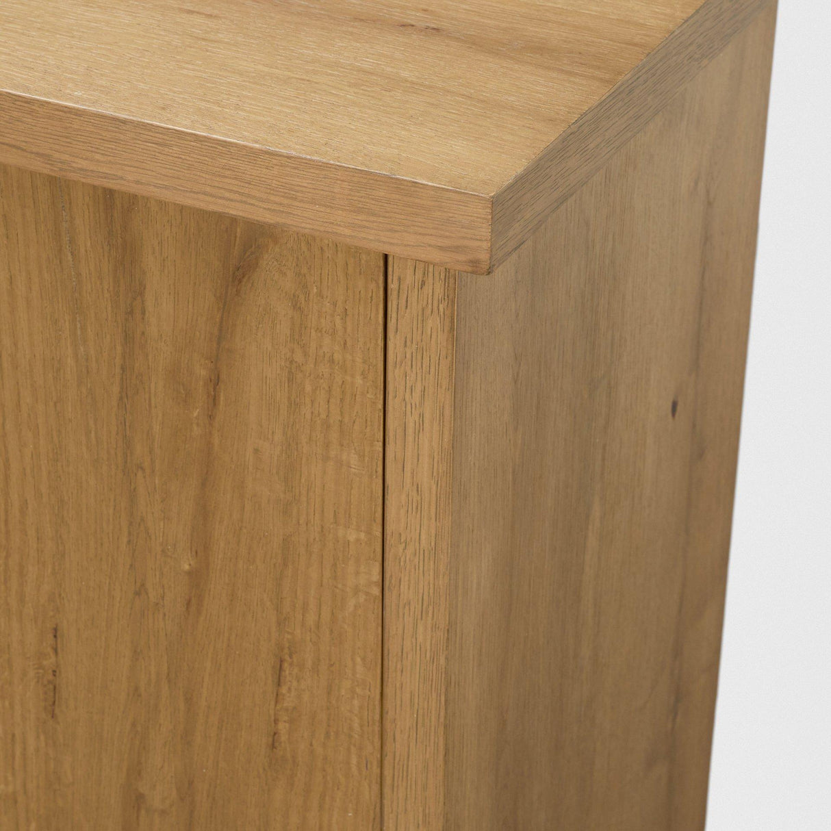 Mercana Alcott Brown Wood 4 Door Closed Sideboard