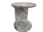 Mercana Forma Rosa Pink Marble Round Side Table