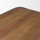 Mercana Hewitt 94" Rectangular Smooth Reclaimed Wood Dining Table