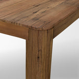 Mercana Hewitt 94" Rectangular Smooth Reclaimed Wood Dining Table