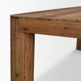 Mercana Hewitt 94" Rectangular Smooth Reclaimed Wood Dining Table