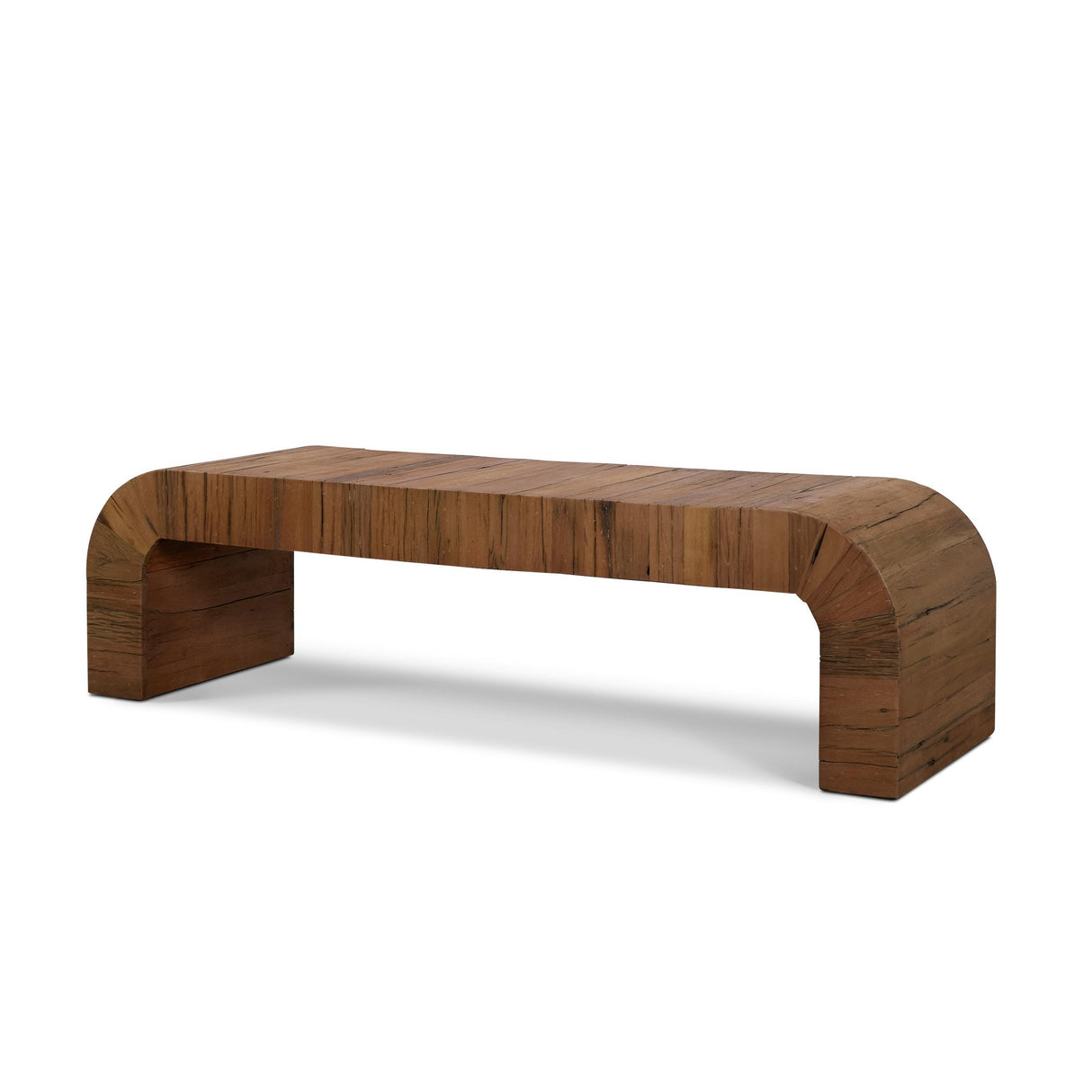 Mercana Denton Medium Brown Relcaimed Wood Bench