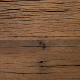 Mercana Hewitt Square Smooth Reclaimed Wood Side Table