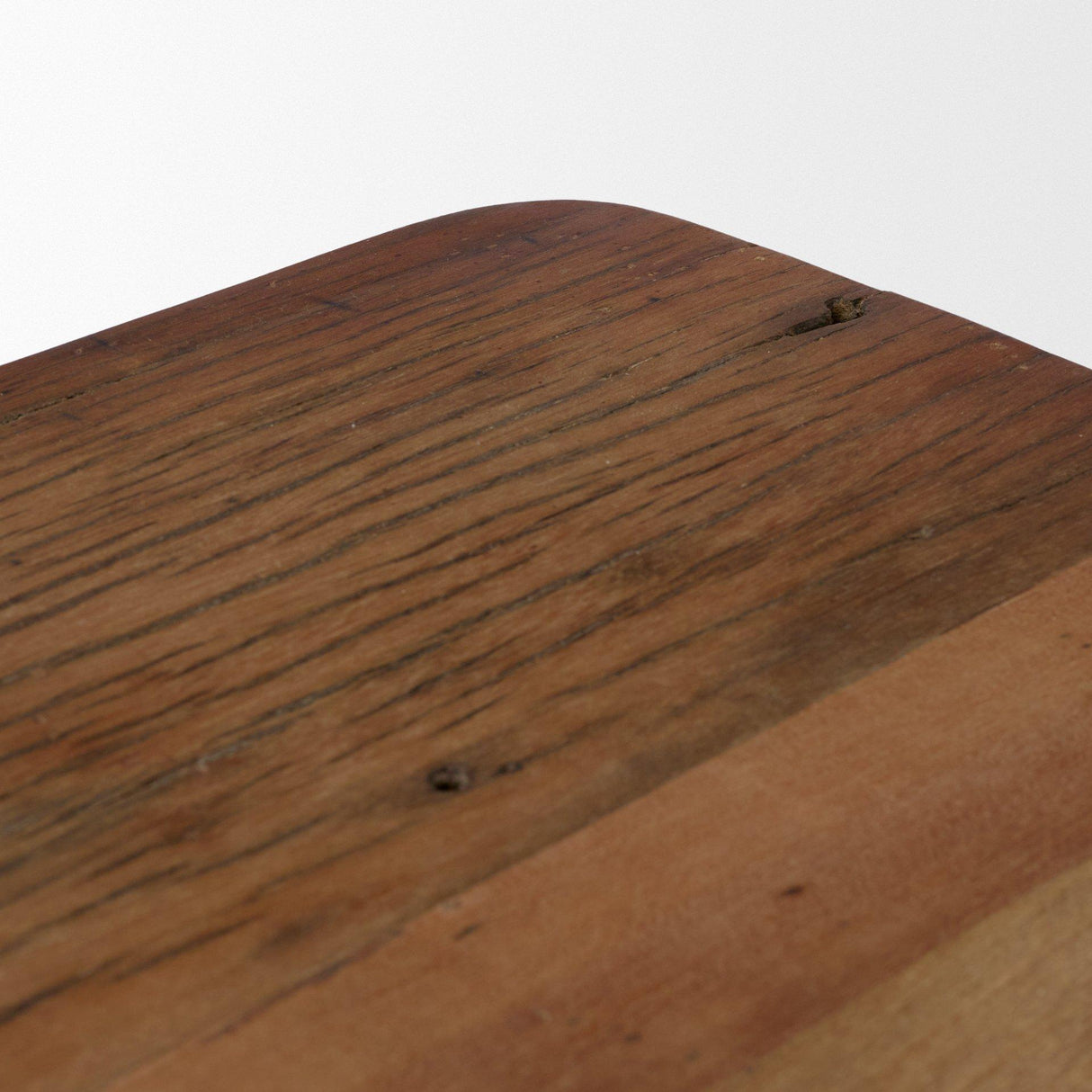 Mercana Hewitt Square Smooth Reclaimed Wood Side Table