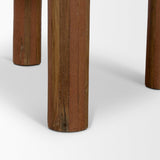Mercana Hewitt Square Smooth Reclaimed Wood Side Table