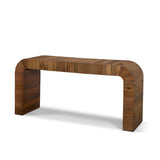 Mercana Denton Medium Brown Relcaimed Wood Console Table