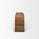 Mercana Denton Medium Brown Relcaimed Wood Console Table