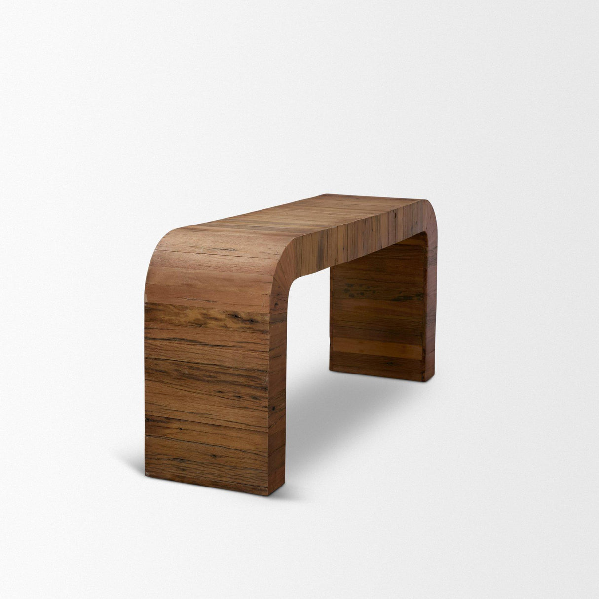 Mercana Denton Medium Brown Relcaimed Wood Console Table