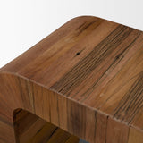 Mercana Denton Medium Brown Relcaimed Wood Console Table