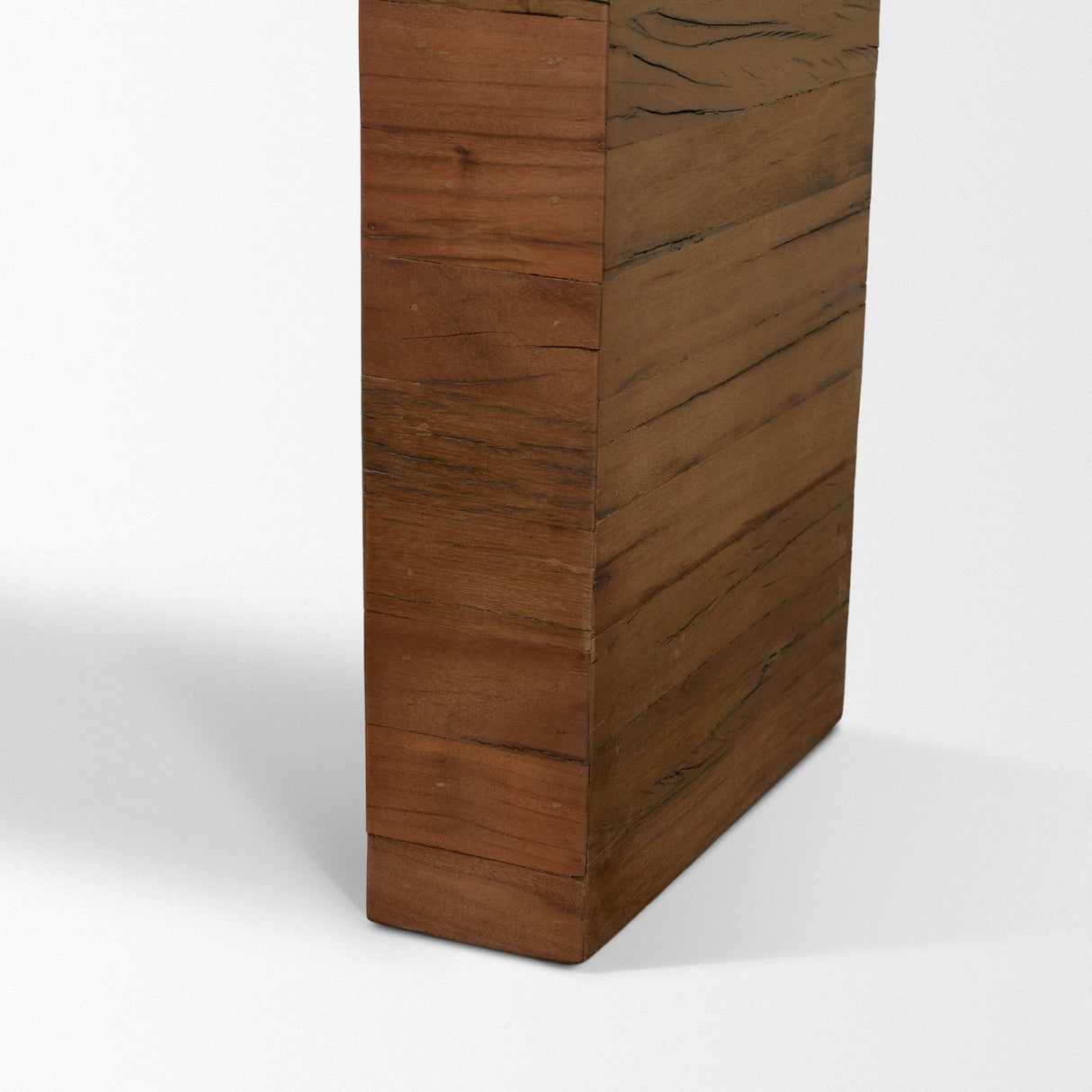 Mercana Denton Medium Brown Relcaimed Wood Console Table
