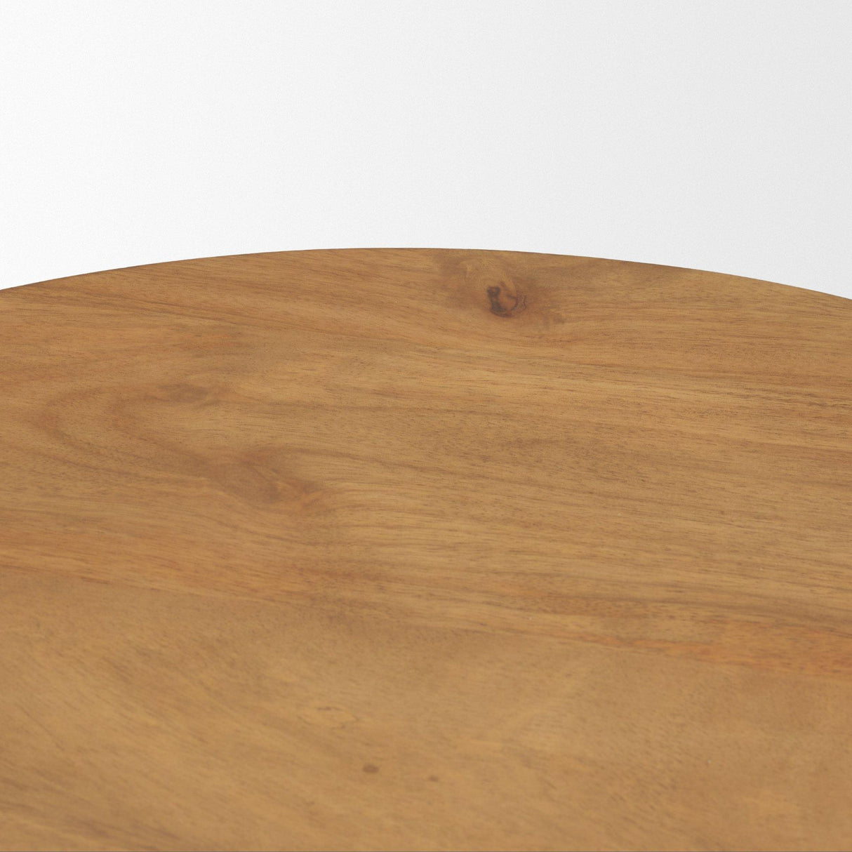 Mercana Stack Light Brown Wood Geometric Accent Table