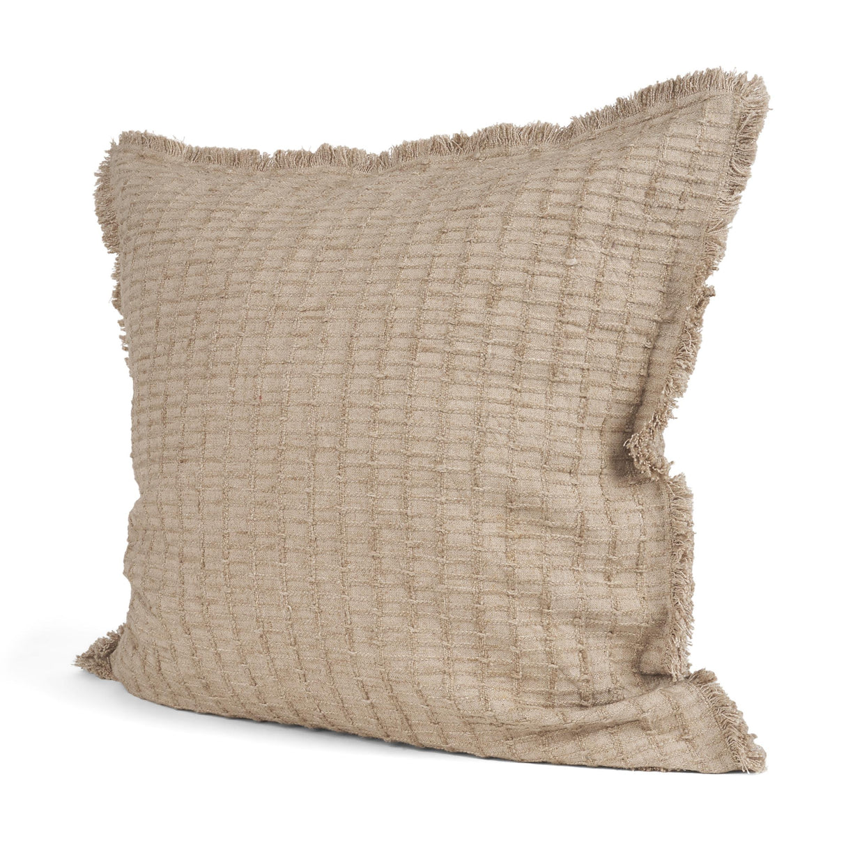 Mercana Thatch 20x20 Square Sand Decorative Pillow Cover