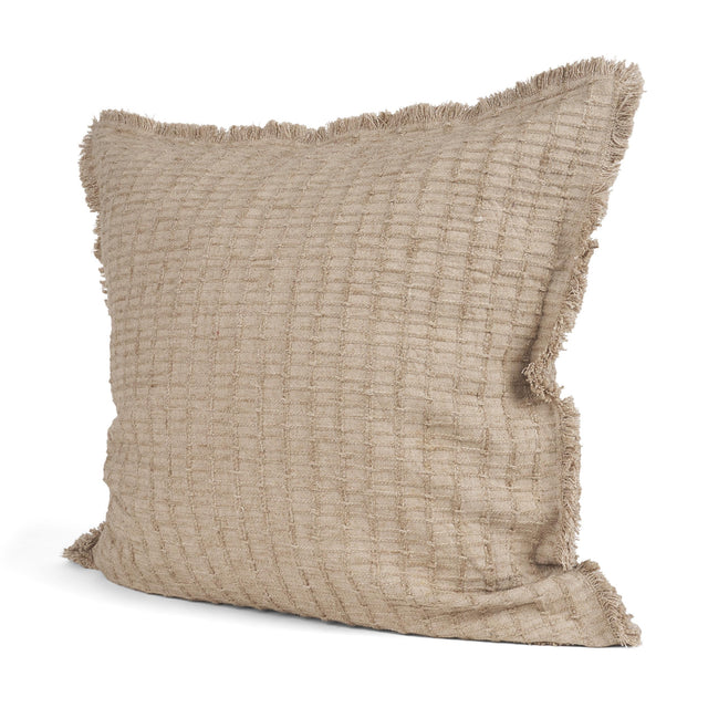Mercana Thatch 20x20 Square Sand Decorative Pillow Cover