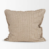 Mercana Thatch 20x20 Square Sand Decorative Pillow Cover