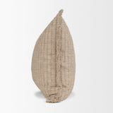 Mercana Thatch 20x20 Square Sand Decorative Pillow Cover