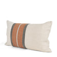 Mercana Mason 14x26 Cream w/ Orange Stripe Decorative Pillow Cover