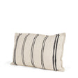 Mercana Liv 13x21 Cream w/ Black Stripes Decorative Pillow Cover