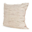 Mercana Fraye 22x22 Square Oatmeal Multi-Tone Blend Decorative Pillow Cover