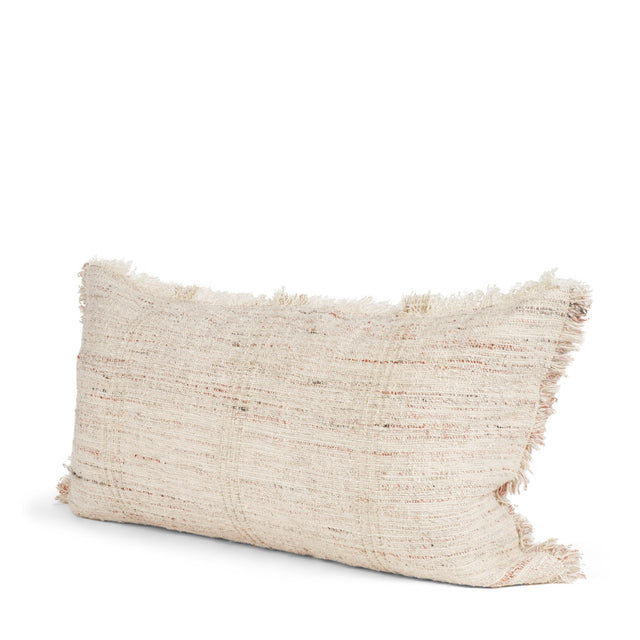 Mercana Fraye 14x26 Oatmeal Multi-Tone Blend Decorative Pillow Cover