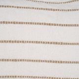 Mercana Willow 14x26 Lumbar Cream w/ Camel Stripes Decorative Pillow Cover