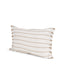 Mercana Willow 13x21 Lumbar Cream w/ Camel Stripes Decorative Pillow Cover