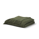 Mercana Kambal Evergreen Woven Cotton Throw Blanket