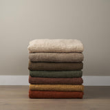 Mercana Kambal Evergreen Woven Cotton Throw Blanket