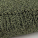 Mercana Kambal Evergreen Woven Cotton Throw Blanket