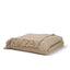Mercana Kambal Light Beige Woven Cotton Throw Blanket