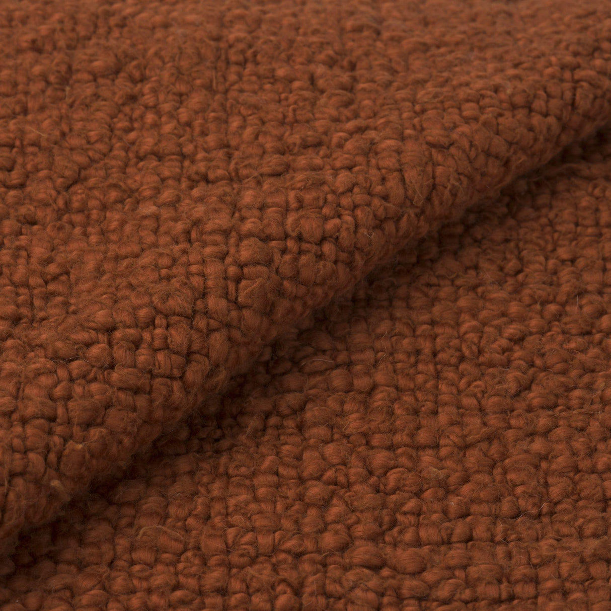 Mercana Kambal Copper Rust Woven Cotton Throw Blanket