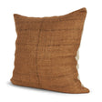 Mercana Lowen 22x22 Square Copper Rust Woven Decorative Pillow