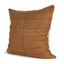 Mercana Lowen 22x22 Square Copper Rust Woven Decorative Pillow