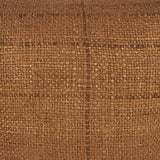Mercana Lowen 22x22 Square Copper Rust Woven Decorative Pillow