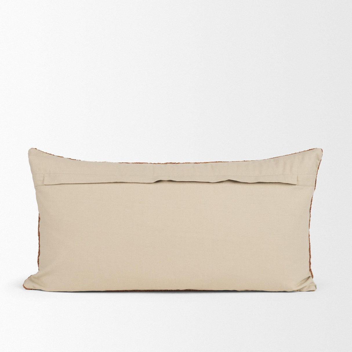 Mercana Lowen 14x26 Lumbar Copper Rust Woven Decorative Pillow