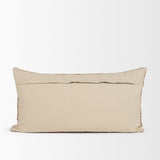 Mercana Lowen 14x26 Lumbar Copper Rust Woven Decorative Pillow