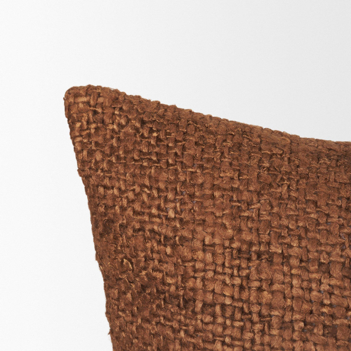 Mercana Lowen 14x26 Lumbar Copper Rust Woven Decorative Pillow