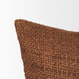 Mercana Lowen 14x26 Lumbar Copper Rust Woven Decorative Pillow