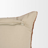 Mercana Lowen 14x26 Lumbar Copper Rust Woven Decorative Pillow