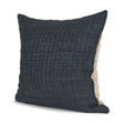 Mercana Lowen 22x22 Square Navy Woven Decorative Pillow