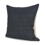 Mercana Lowen 22x22 Square Navy Woven Decorative Pillow