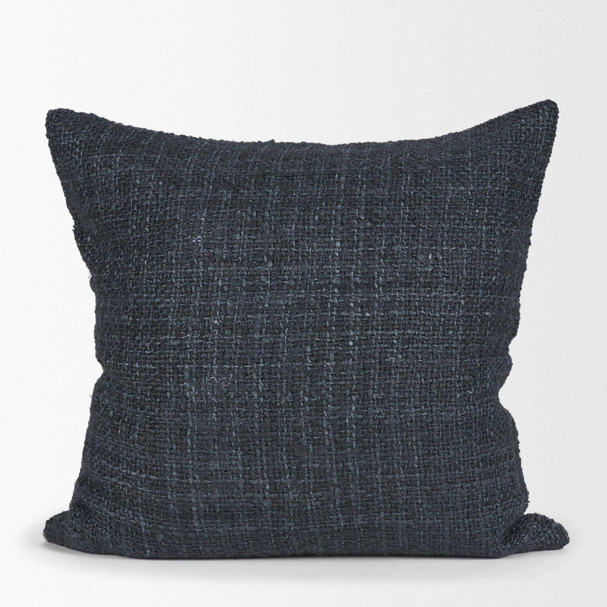 Mercana Lowen 22x22 Square Navy Woven Decorative Pillow
