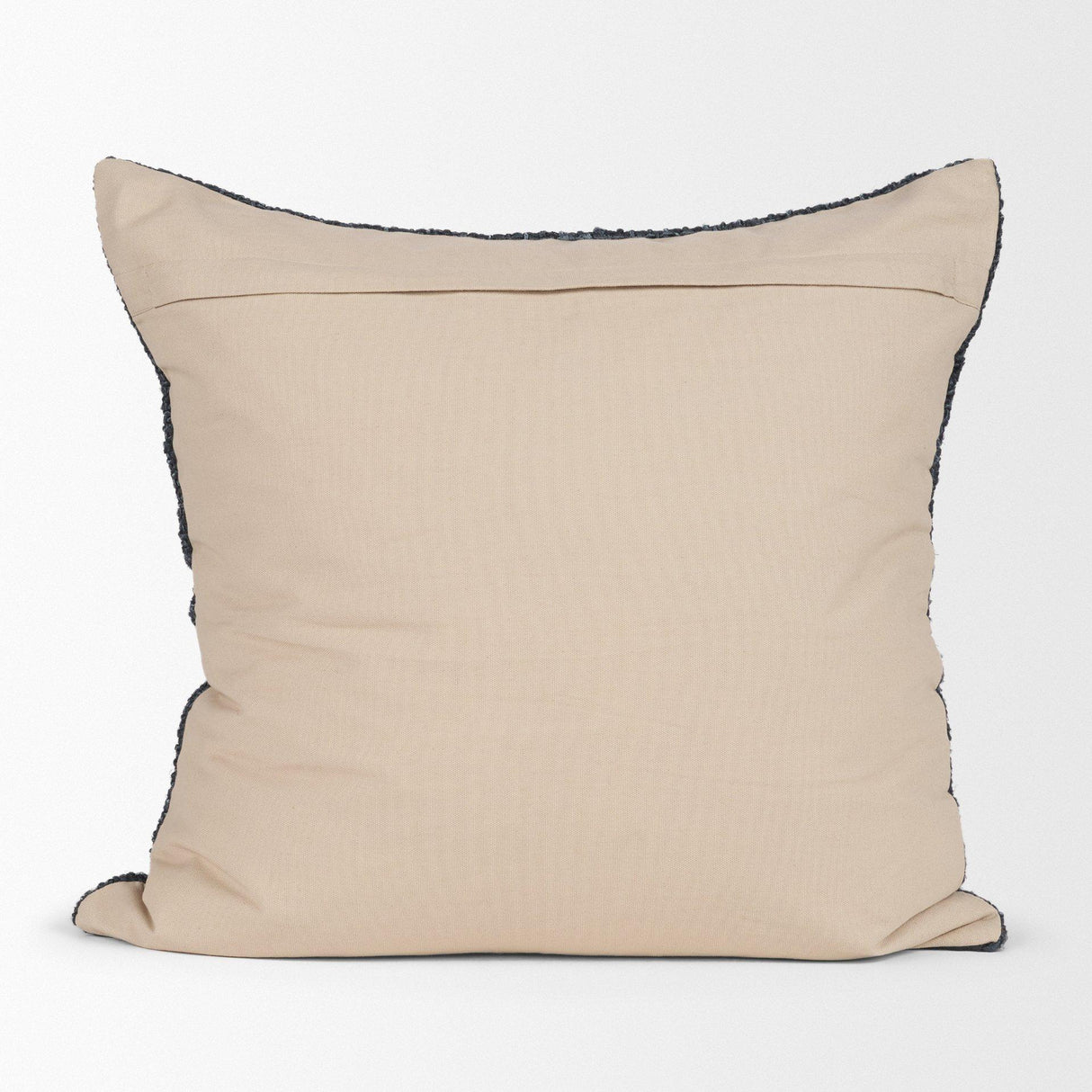 Mercana Lowen 22x22 Square Navy Woven Decorative Pillow