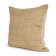 Mercana Lowen 22x22 Square Gold Woven Decorative Pillow