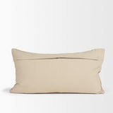 Mercana Lowen 14x26 Lumbar Gold Woven Decorative Pillow