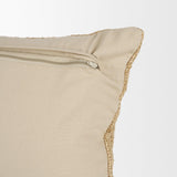 Mercana Lowen 14x26 Lumbar Gold Woven Decorative Pillow