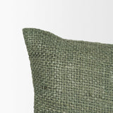 Mercana Lowen 14x26 Silver Sage Woven Decorative Pillow