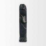 Mercana Contour Black Marble Silhouette Decorative Object