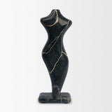 Mercana Contour Black Marble Silhouette Decorative Object