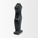 Mercana Contour Black Marble Silhouette Decorative Object